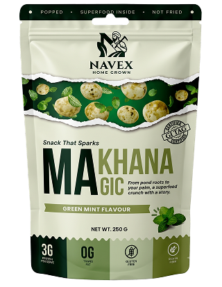Green Mint Flavour Makhana